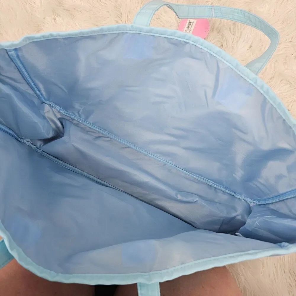 Simply Southern Turquoise Sparkle Tote Raising The Future Teacher’s Bag NWT - Picture 7 of 7
